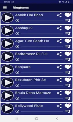 FREE Ringtones 3 D android App screenshot 3